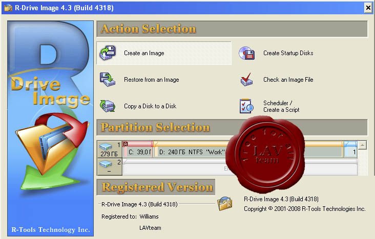 R-TT R-Drive Image v4.3.4318